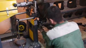 Балансировка молотильного барабана АКРОС с редуктором.