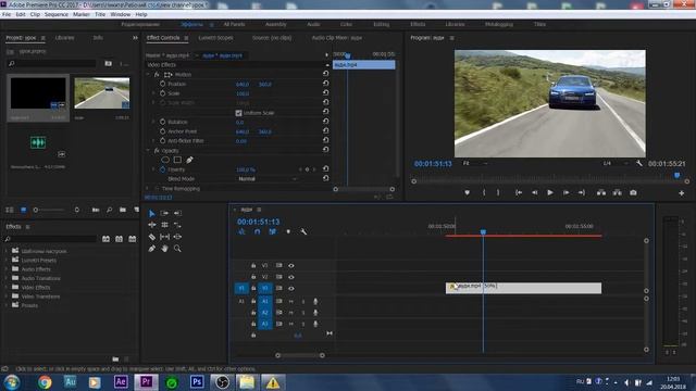 Как ускорить и замедлить видео в Адоб Премьер Про! Уроки монтажа для начинающих смотреть онлайн
