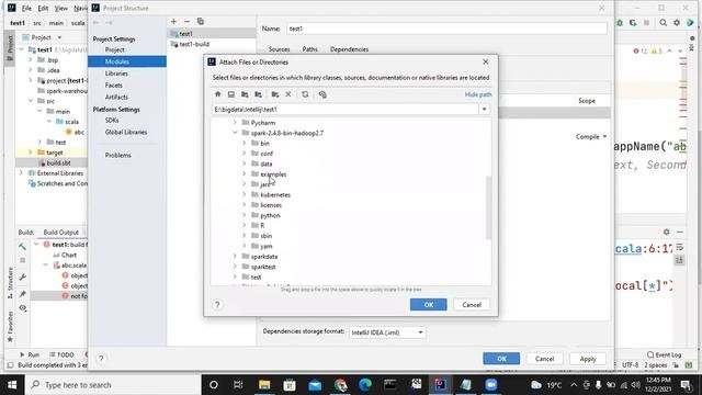 How to Solve error : "object apache is not a member of package org.apache.spark.sql._" on Intellij смотреть онлайн