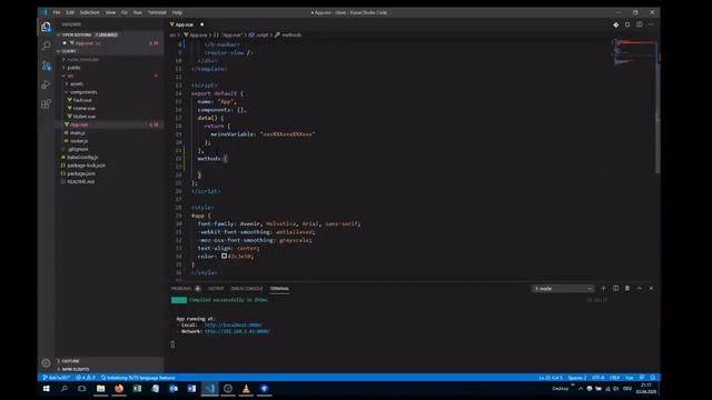 5 - BootstrapVue : Design der Seite смотреть онлайн