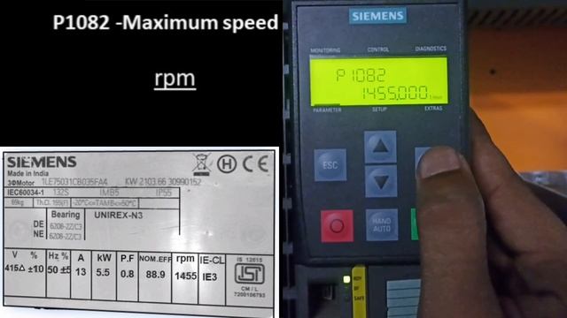 SIEMENS SINAMICS PM240-2 VFD Basic Parameter setting kaise kare in Hindi@rvelectricalguide смотреть онлайн
