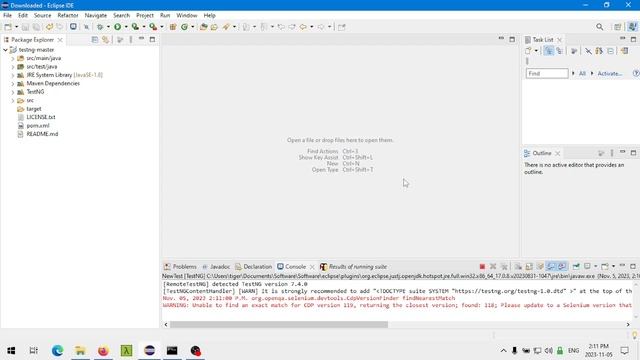 Cross Browser TestNG Project смотреть онлайн