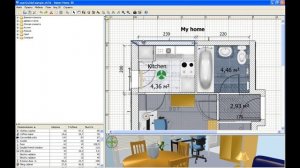7. Sweet Home 3D. Редактируем параметры стен