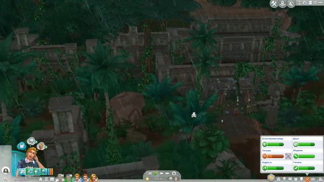 The Sims 4 : Династия Макмюррей #79 Исследуем джунгли. смотреть онлайн