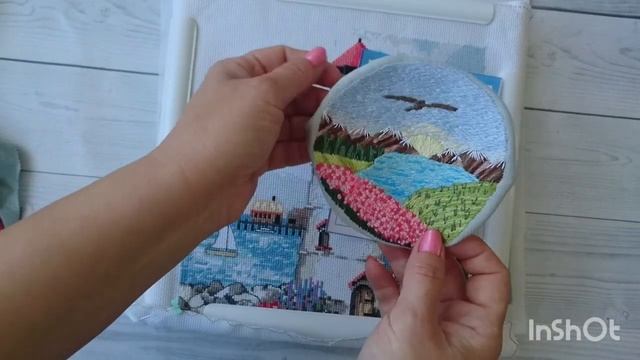 Вышивка крестом.Мои процессы,законченные работы.Бразилькая вышивка. смотреть онлайн