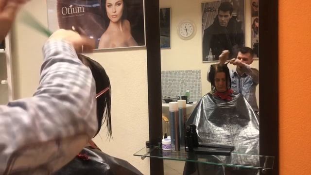 Как стричь ровное каре смотреть онлайн