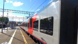 Видеомикс #34 Ласточки, Сапсаны, двухэтажные поезда и мотовозы АДМ / Поезда Ленинградского хода