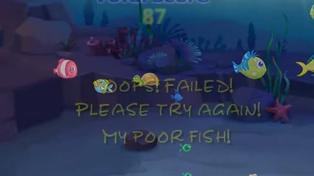 Игра рыбка ест рыбку:)||| смотреть онлайн