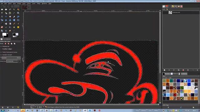 Gimp 2.8 select menu tutorial смотреть онлайн