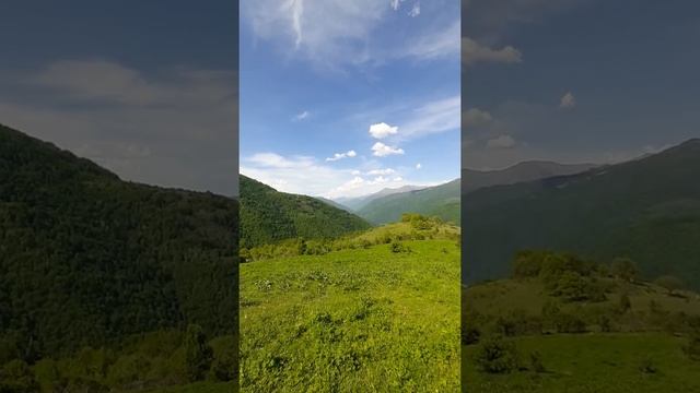 Village Kanatia, Dusheti, Mtskheta-Mtianeti, Georgia. смотреть онлайн