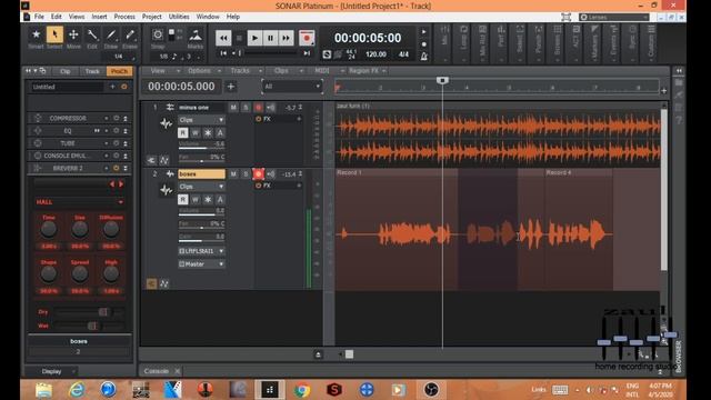 Basic Audio Recording Using Sonar Platinum (tagalog)