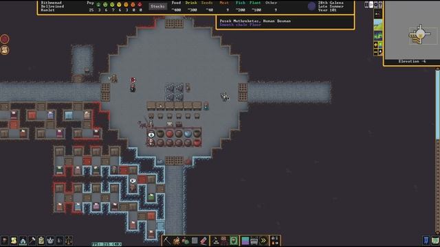 ТРОГЛОДИТЫ! - #4 DWARF FORTRESS ПРОХОЖДЕНИЕ смотреть онлайн