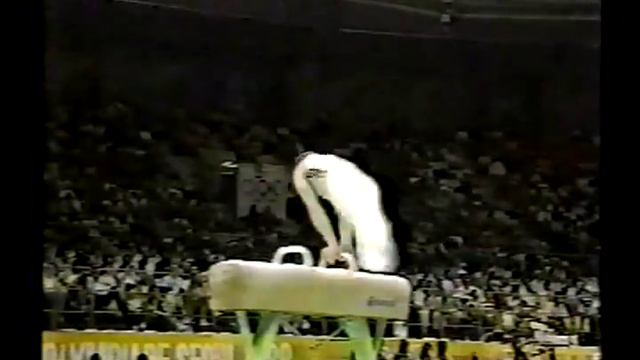 Dmitri Bilozerchev (URS) - 1988 Olympics - Compulsories - Pommel Horse смотреть онлайн