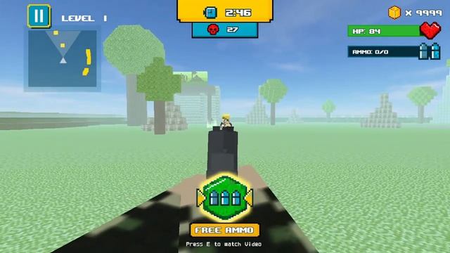 Block Wars Survival Games Level 1, Hard смотреть онлайн