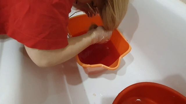 Покрасить волосы Фукорцином за 32 руб в Розовый !!! смотреть онлайн
