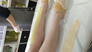 Скинс, удаление волос с помощью полимерного воска