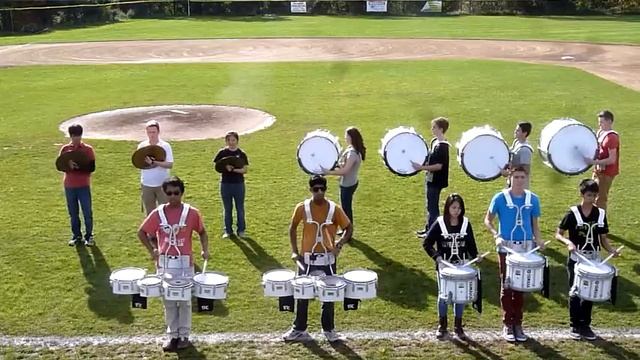 WHS DRUMLINE 2014: Guido and Cowbell performance смотреть онлайн