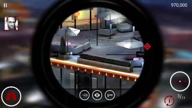 Hitman sniper .. get 1450000 score with killing 2 targets only !! смотреть онлайн