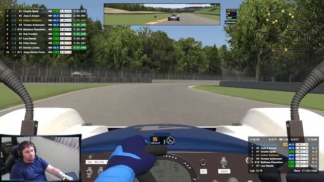 P3 Spec Ford em Road America (iRacing) смотреть онлайн