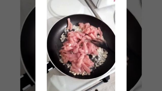 Курица с грибами (Выжить на сотку)