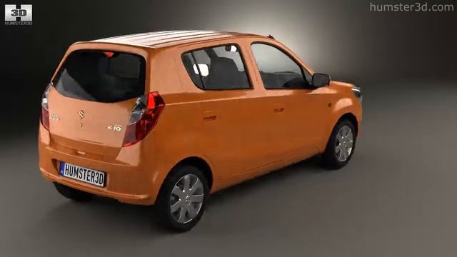 Suzuki Alto K10 2014 by 3D model store Humster3D.com смотреть онлайн
