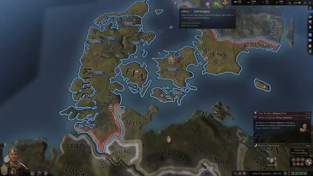 Crusader Kings III | King Svend - Restoring the Danelaw Episode 1 смотреть онлайн
