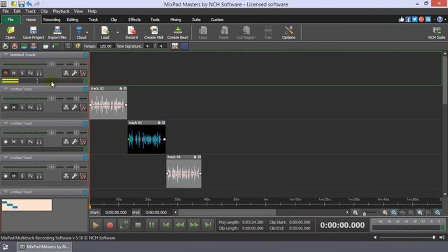 How to Record from a DJ Turntable - MixPad Multitrack Mixing Software Tutorial смотреть онлайн