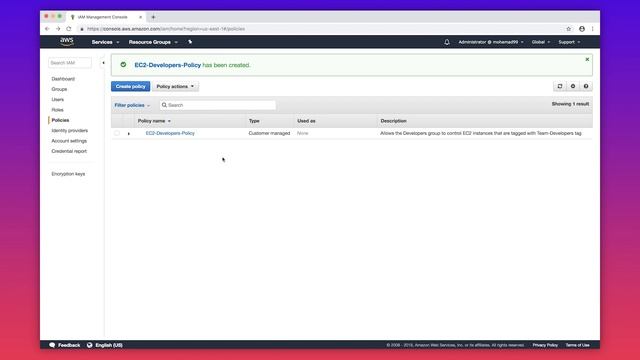 How do I create an IAM policy to control access to Amazon EC2 resources based on tags? смотреть онлайн