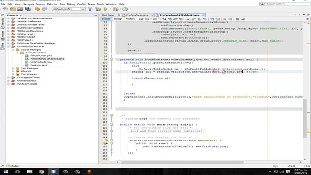 MANDAR DE UN JTABLE A UN JTEXTFIELD [NETBEANS-CÓDIGO FUENTE] смотреть онлайн