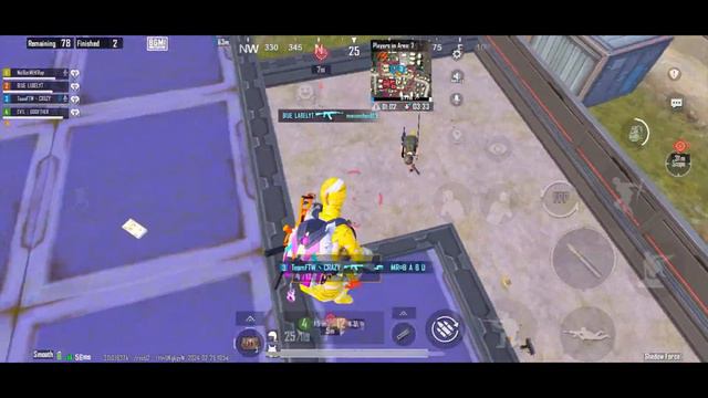 🔥IPHONE 13 | AGGRESSIVE FIGHT & CAR SPRAY IN CONQUEROR LOBBY | IPHONE 13 60 FPS TEST IN 2024 | BGMI смотреть онлайн