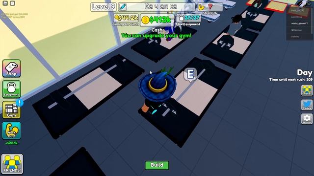 Продолжил создавать свою качалку в ? Gym Tycoon! смотреть онлайн