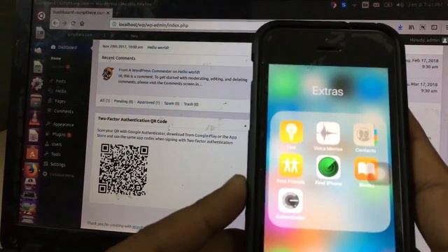 Demo WordPress Two Factor Authentication Login with Google Authenticator смотреть онлайн