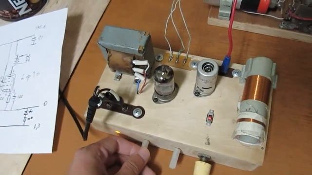 Самодельный ламповый приемник, изменения в схеме