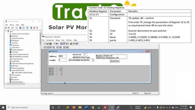 How to set Modbus ID & Baud Rate on Generic Sensors with RS485 Output смотреть онлайн