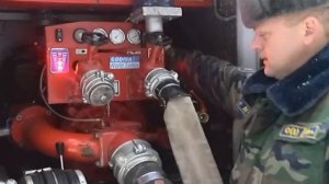 АЦ 5 50. Забор воды от открытого водоисточника