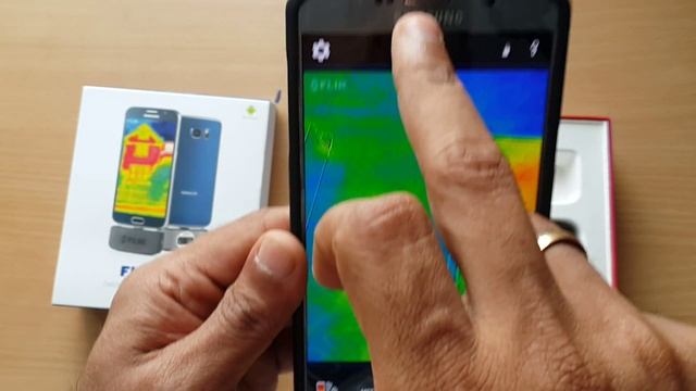 Installing Flir One Thermal Cam Android App on Samsung Note 5 смотреть онлайн