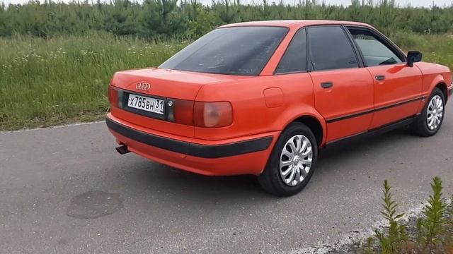 Audi 80 B4 красная https://vk.com/club222211300 смотреть онлайн