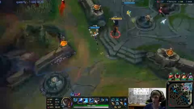 yasuo main playing (noob playing смотреть онлайн