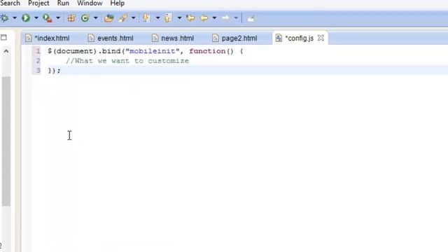 14. jQuery Mobile Configuration смотреть онлайн