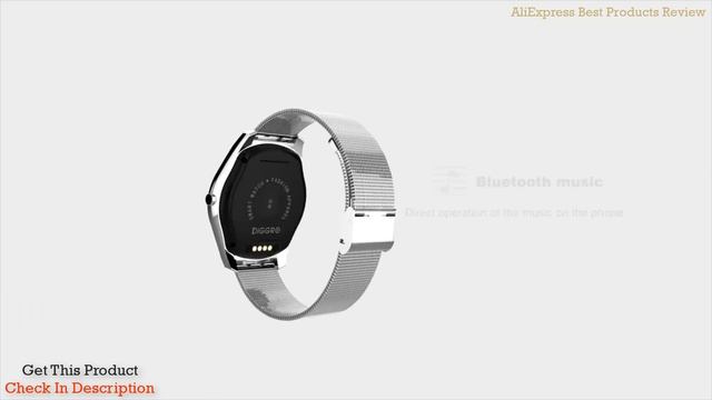 Smart Watch IOS Android Diggro DI03 | Waterproof Heart Rate Monitor Control Camera Smartwatch смотреть онлайн