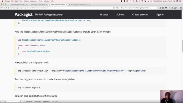 Implementing Web Push Using Laravel 5.4 Notifications смотреть онлайн