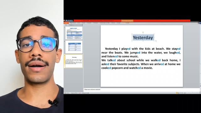 Aprenda Agora o SIMPLE PAST Com Texto смотреть онлайн