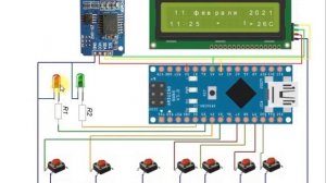FLProg. Часы на модуле DS 3231+Arduino+FlProg Вводная часть