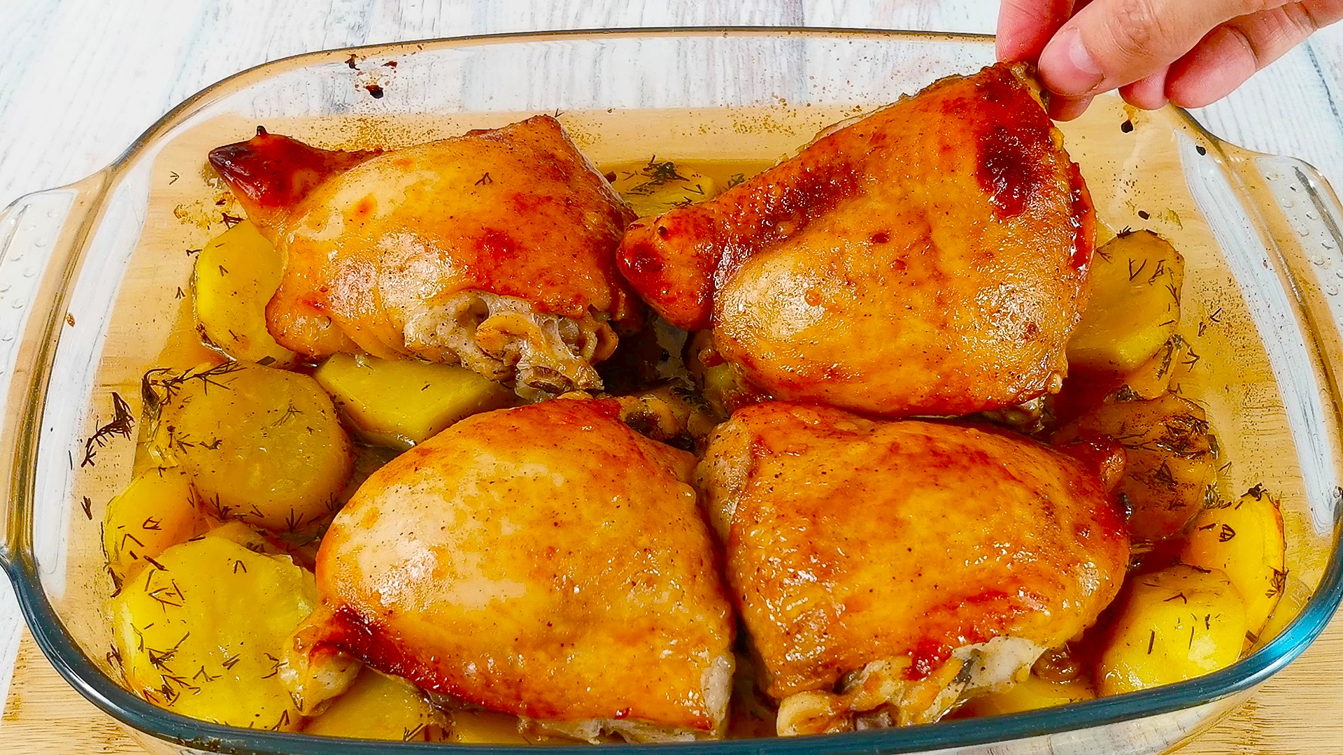 Куриные бедра по проверенному рецепту. Вкусный ужин для всей семьи смотреть онлайн