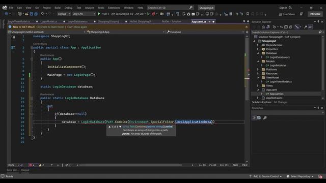 Create a Shopping UI in .NET MAUI with SQLite смотреть онлайн
