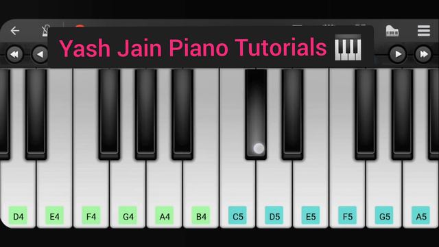 Meri Aashiqui Song by Jubin Nautiyal Easy Piano Tutorial 🎹 смотреть онлайн