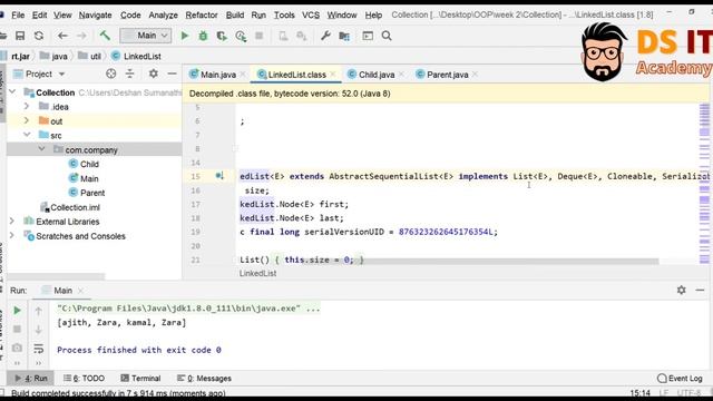 LinkedList in Java Explained in Sinhala смотреть онлайн