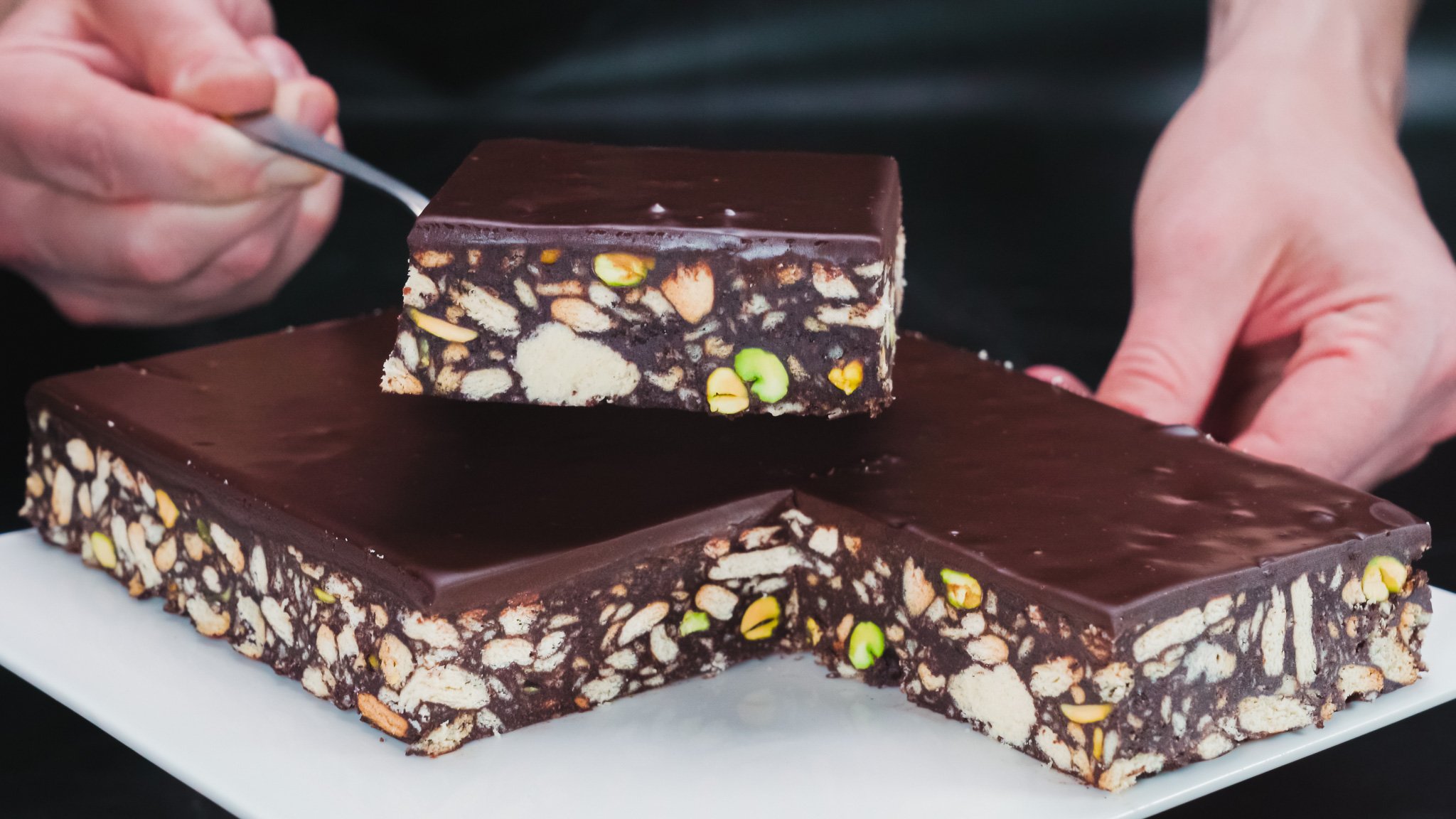 Любимый шоколадный торт, который не требует выпечки. Трачу на приготовление всего 10 минут смотреть онлайн