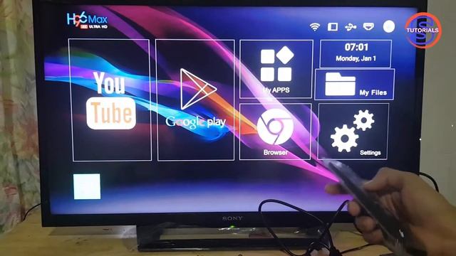 How To Use TV Box H96 Max 4K Ultra HD _ របៀបប្រើ TV Box H96 Max 4K Ultra HD