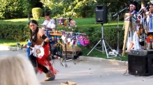 Эквадорские индейцы в Москве 1. Группа Camuendo Marka